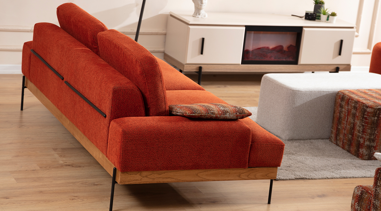 Dejavu Kanepeli Köşe Koltuk Takımı Köşe Koltuk