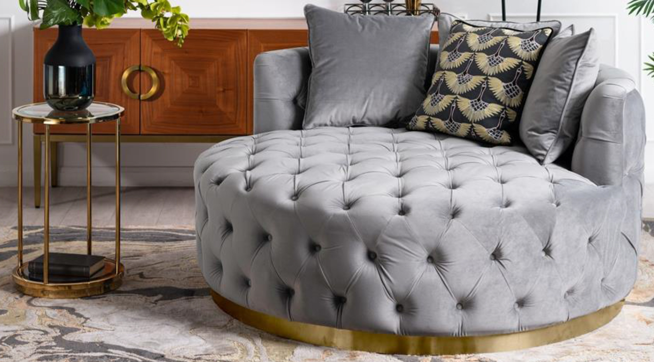 Giza Chester Berjer Tekli Koltuk