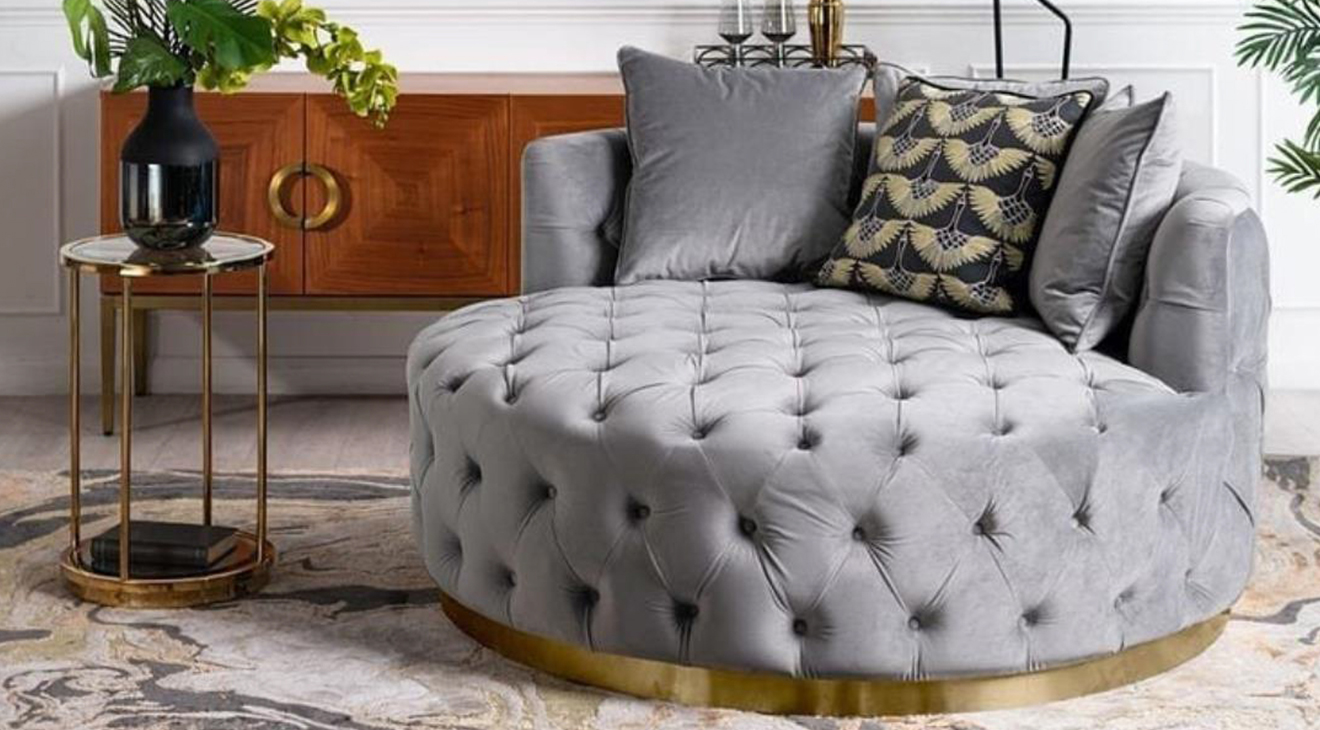 Giza Chester Berjer Tekli Koltuk