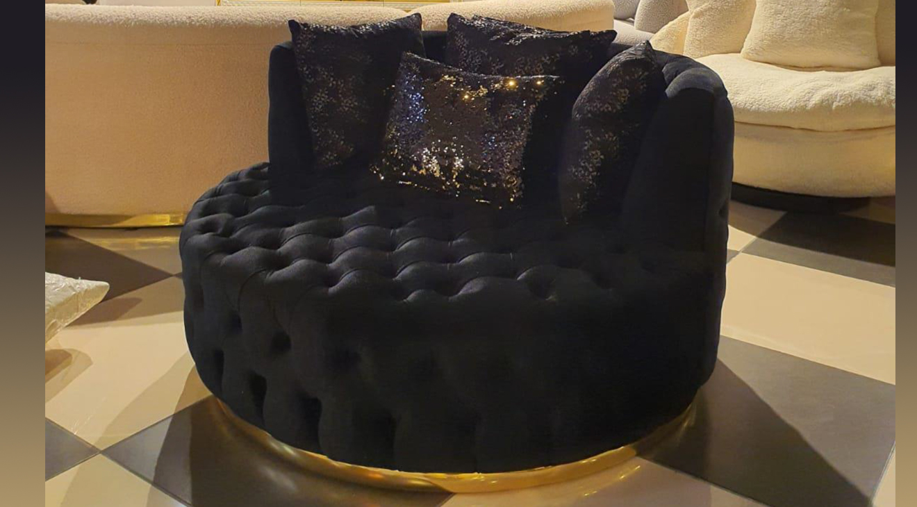 Giza Chester Berjer Tekli Koltuk