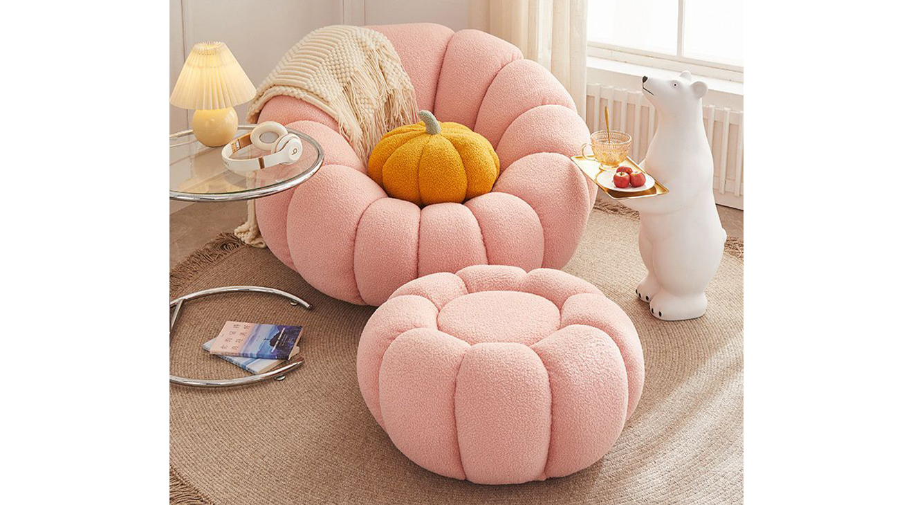 İcon Pembe Berjer Tekli Koltuk