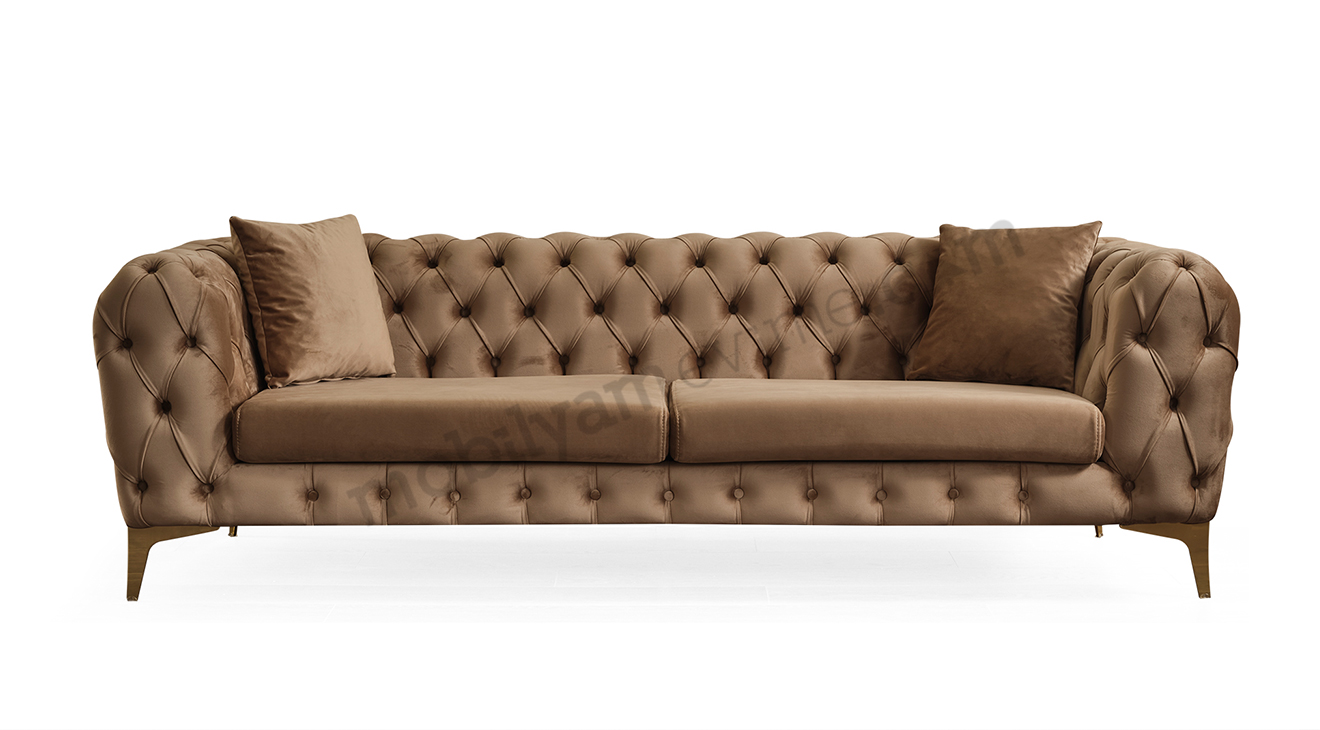 Lacase Chester Metal Ayaklı Koltuk Takımı Koltuk Takımı