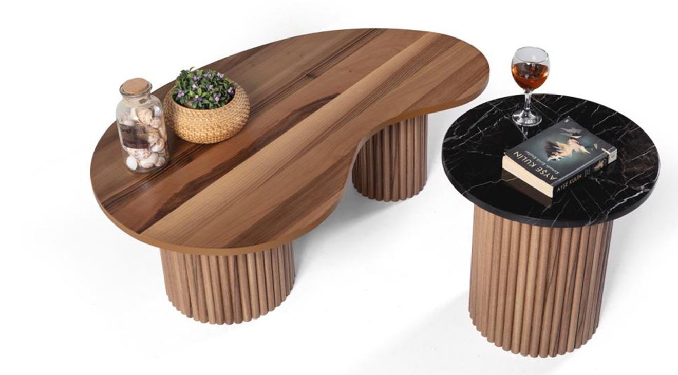 Belda Ceviz Orta Sehpa Orta Sehpa