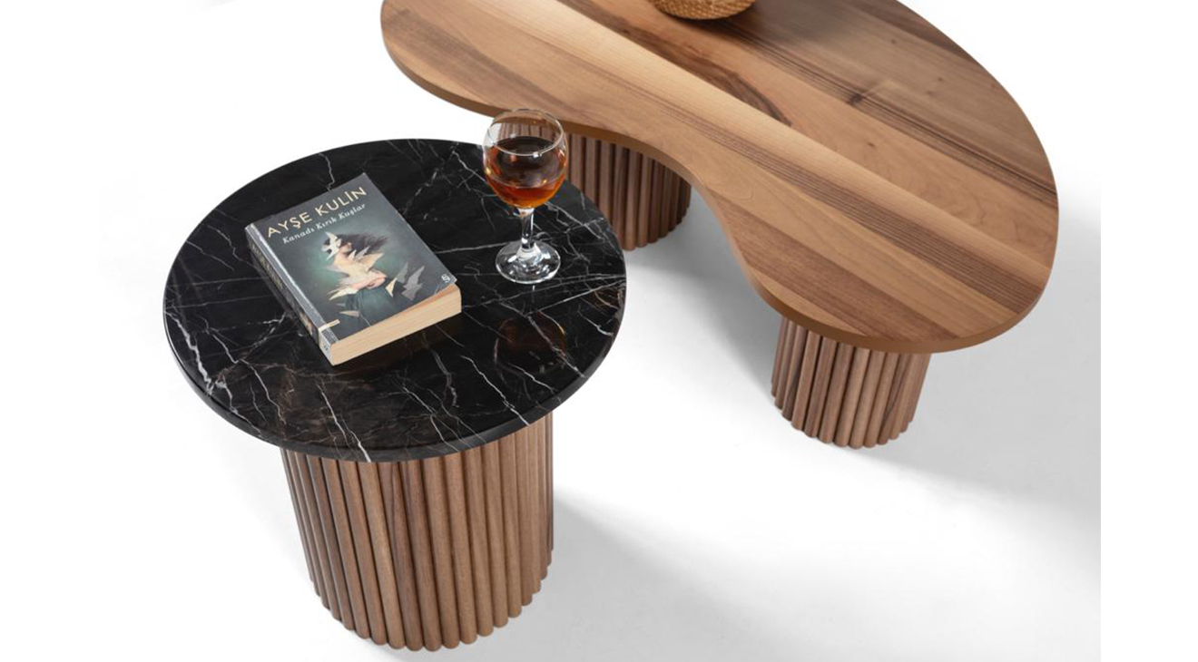 Belda Ceviz Orta Sehpa Orta Sehpa