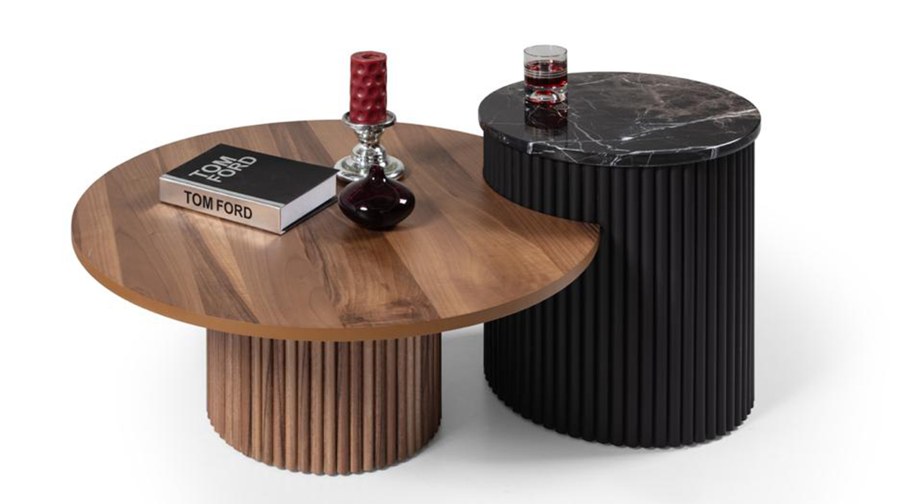 Moon Ceviz Orta Sehpa Orta Sehpa