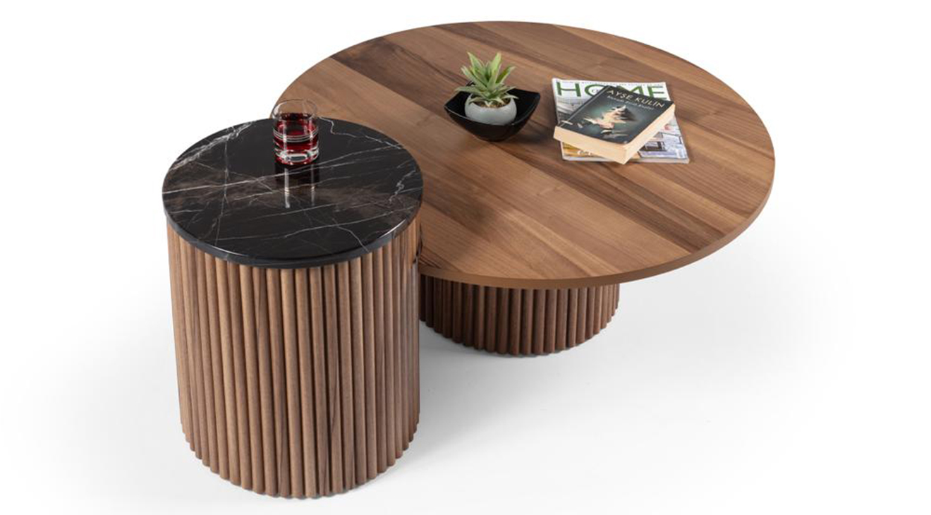 Moon Ceviz Orta Sehpa Orta Sehpa