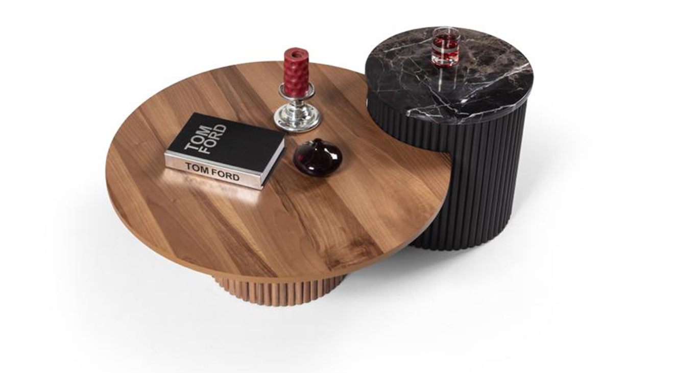 Moon Ceviz Orta Sehpa Orta Sehpa