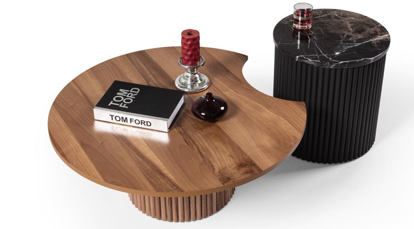 Moon Ceviz Orta Sehpa Orta Sehpa