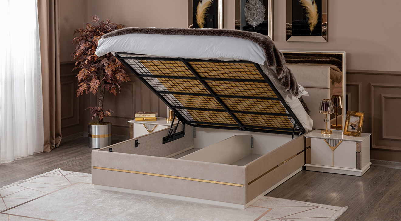 Kontes Modern Yatak Odası Takımı Yatak Odası