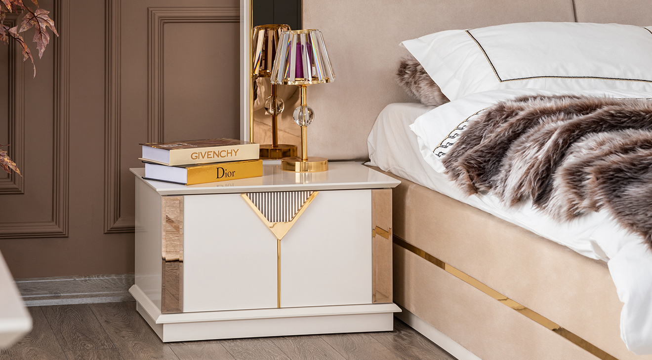 Kontes Modern Yatak Odası Takımı Yatak Odası