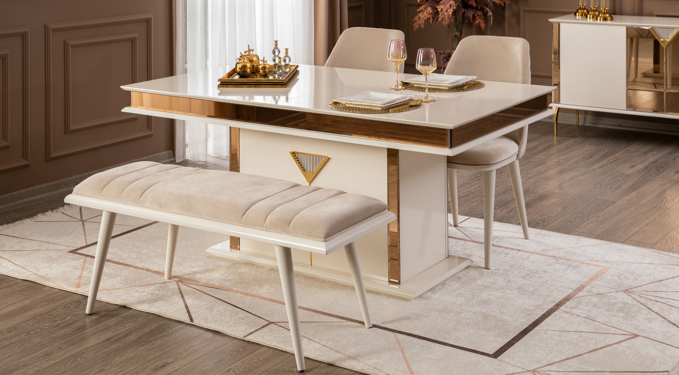 Kontes Modern Yemek Odası Takımı Yemek Odası