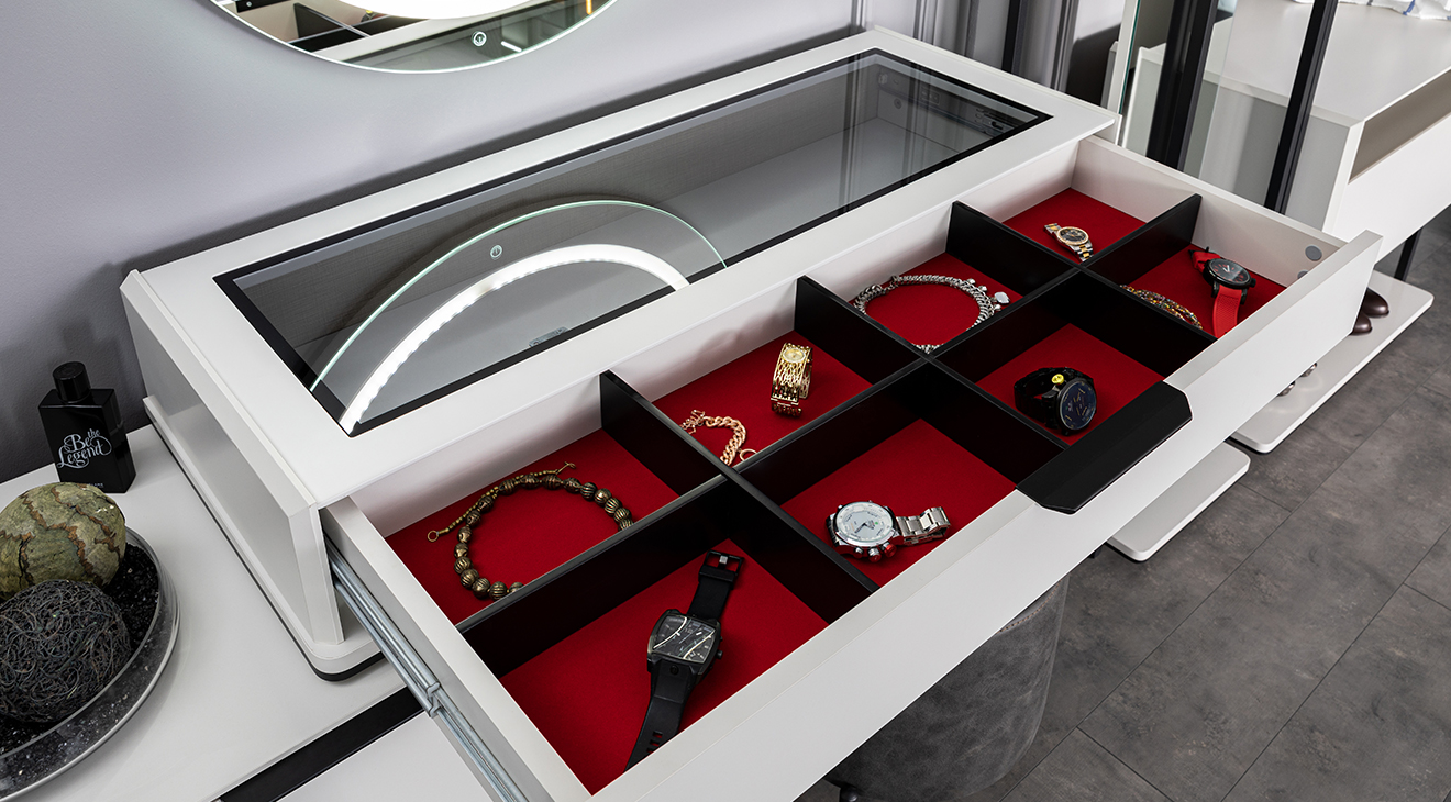 Portre Sürgü Kapaklı Yatak Odası Takımı Yatak Odası