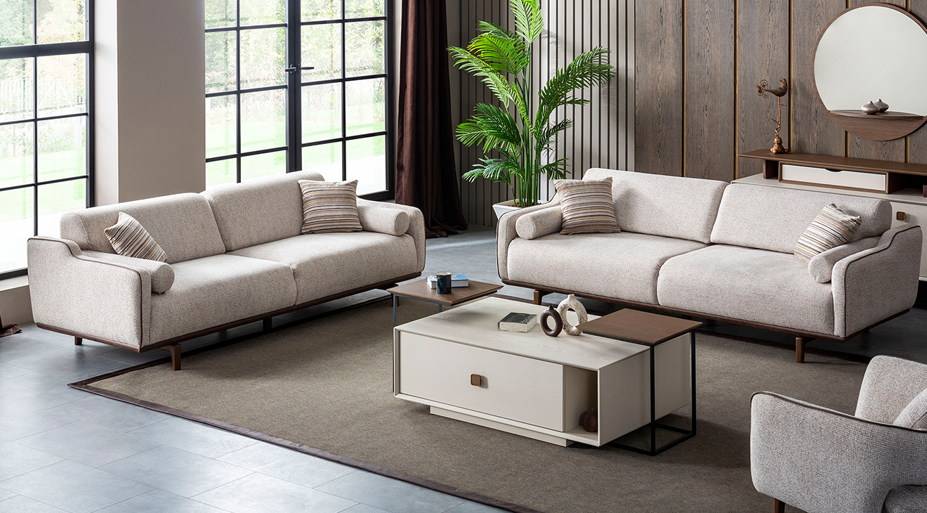 Orjin Yataklı Modern Koltuk Takımı Modern Koltuk Takımı