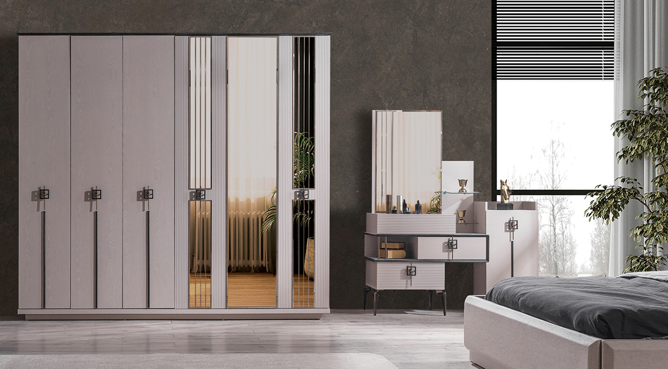 Alfa 6 Kapaklı Yatak Odası Takımı Yatak Odası