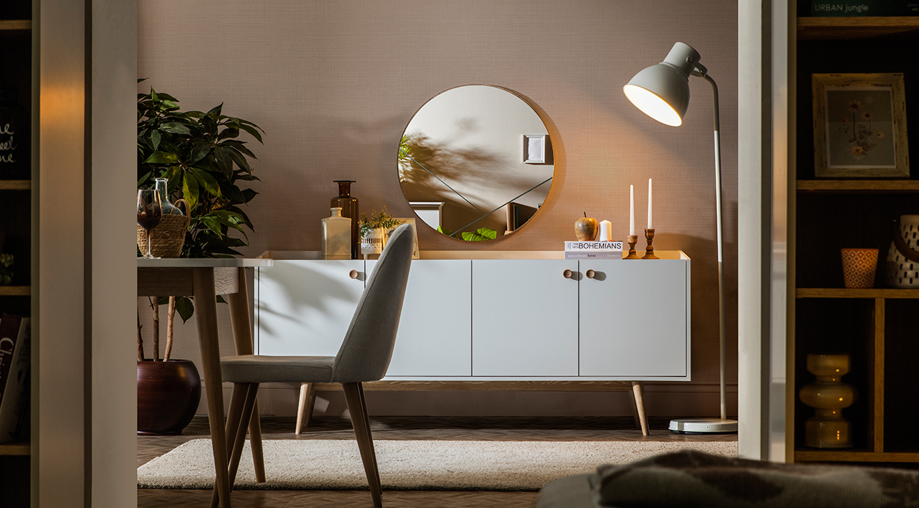 Bohem Ahşap Ayaklı Yemek Odası Takımı Yemek Odası