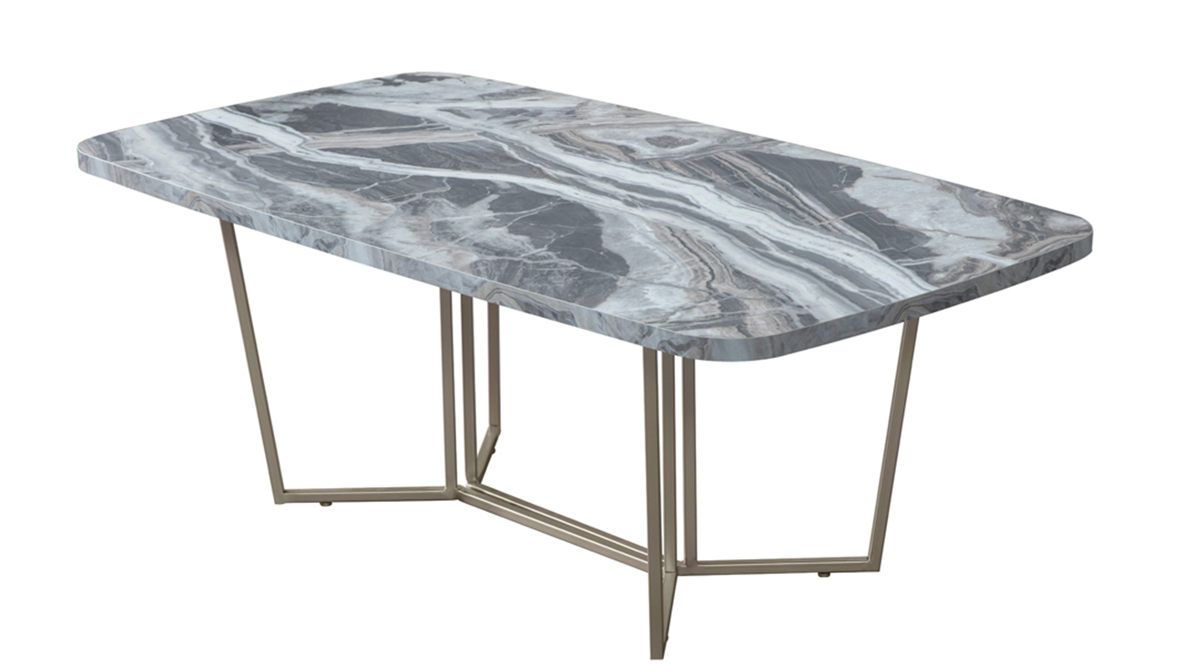 Loft Gold Metal Ayaklı Orta Sehpa Orta Sehpa