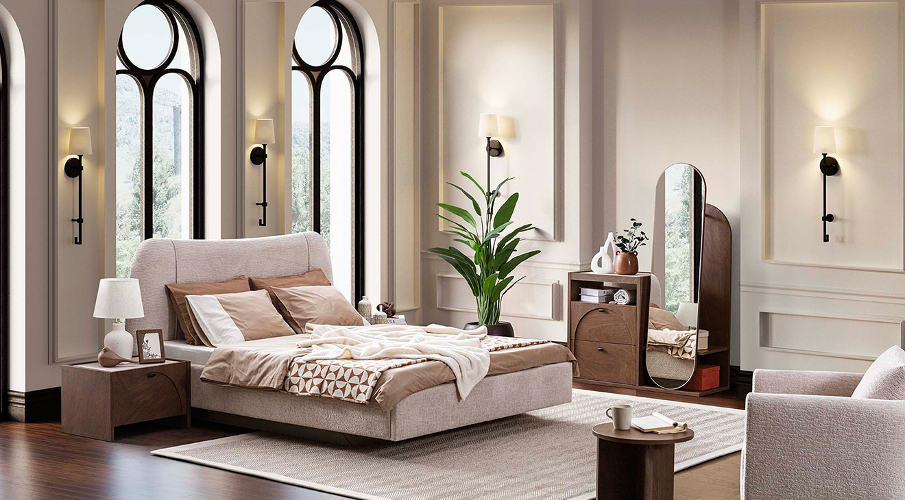 Malaga Modern Yatak Odası Takımı Yatak Odası