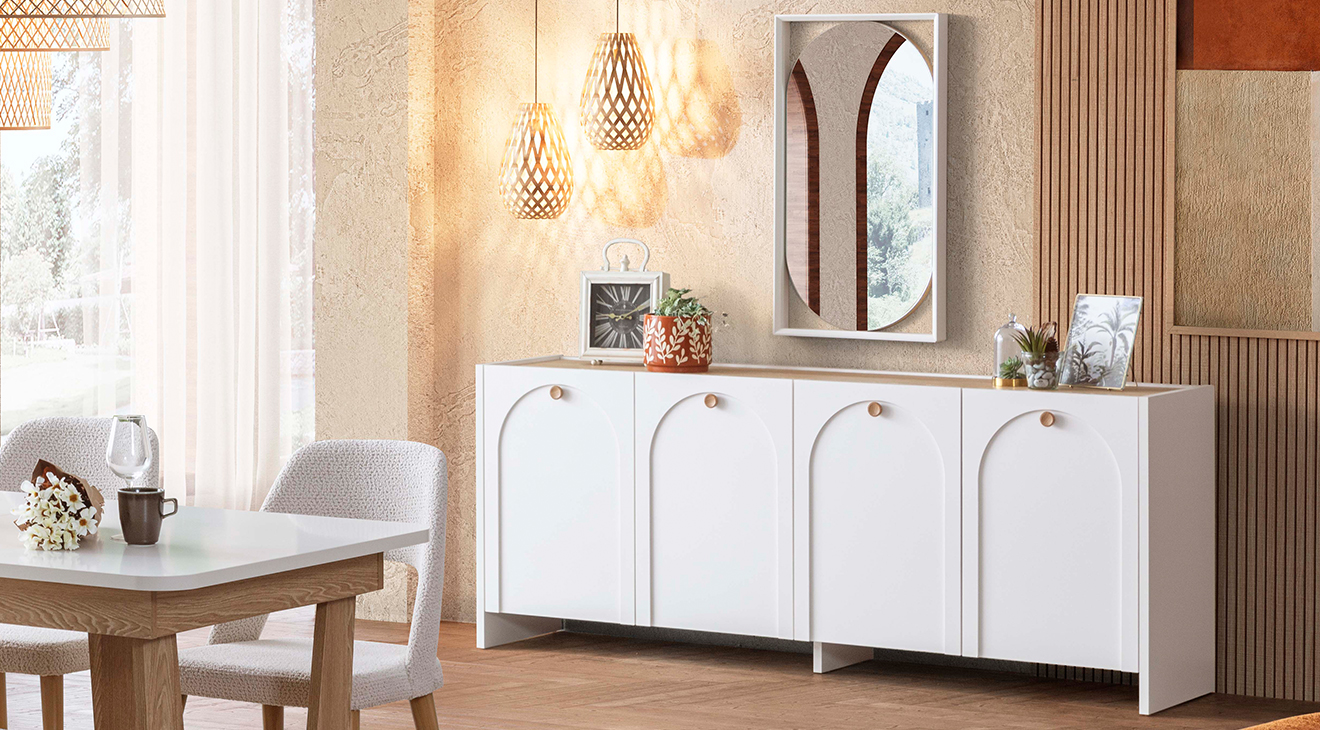 Granada Bohem Yemek Odası Takımı Yemek Odası