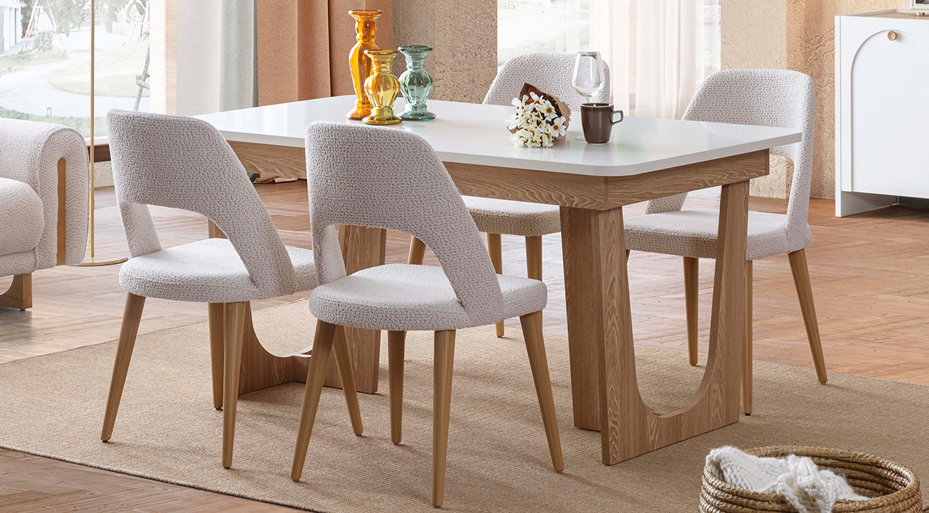 Granada Bohem Yemek Odası Takımı Yemek Odası