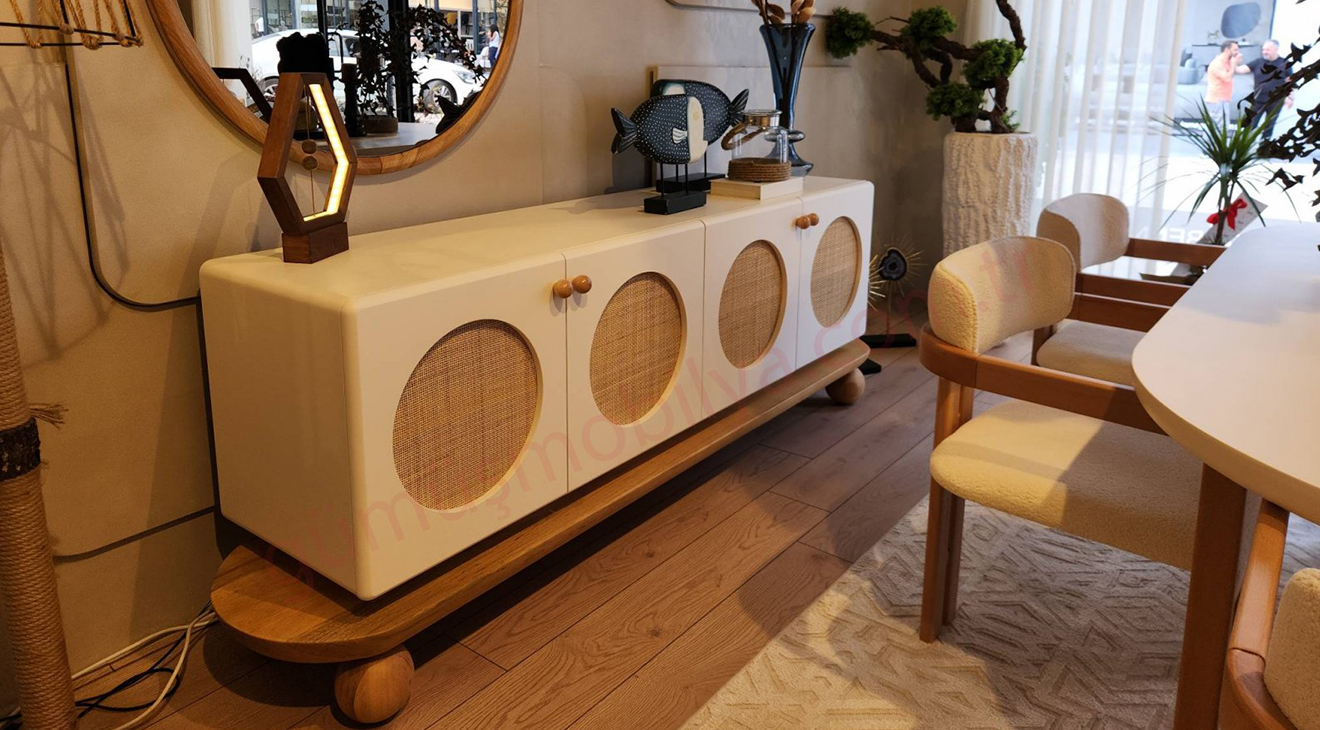 Trend Bohem Yemek Odası Takımı Yemek Odası