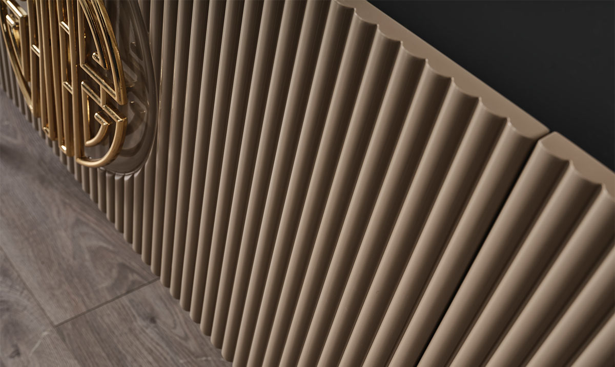 Gucci Gold Metal Ayaklı Tv Ünitesi TV Ünitesi