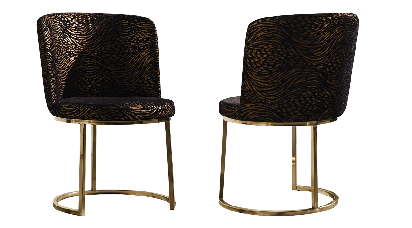 Gucci Golden Metal Ayaklı Yemek Odası Takımı Yemek Odası