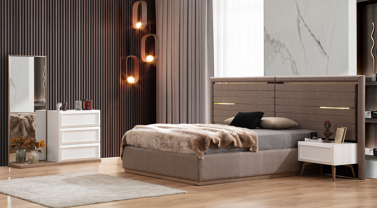 Soprana 6 Kapaklı Yatak Odası Takımı Yatak Odası