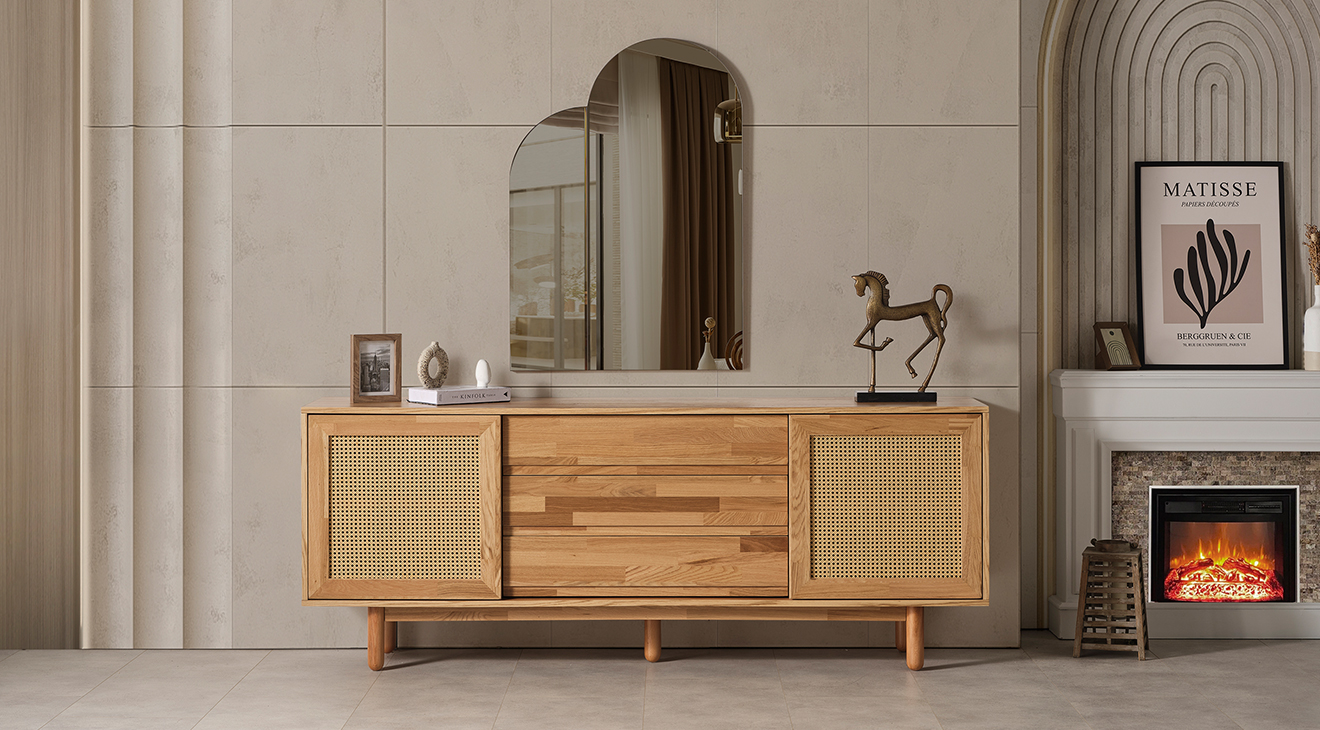 Bohem Ceviz Yemek Odası Takımı Yemek Odası