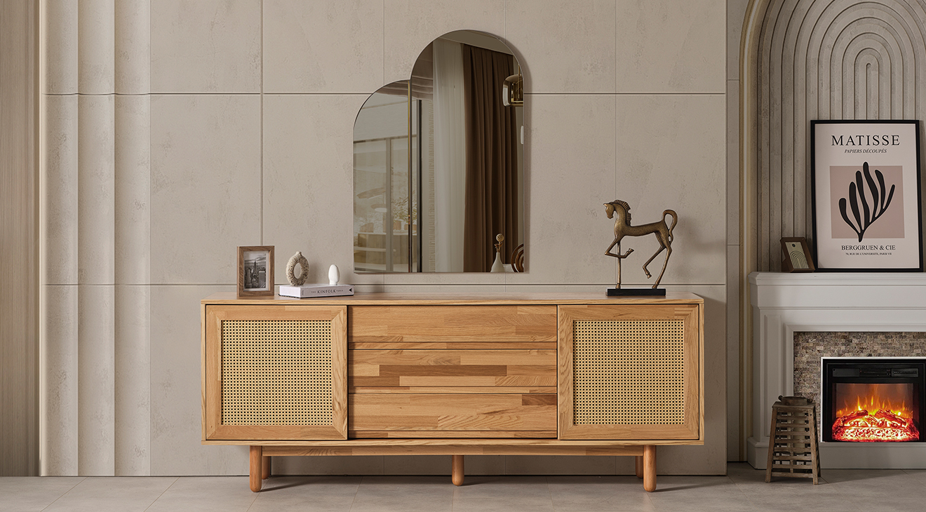 Bohem Modern Ceviz Yemek Odası Takımı Yemek Odası