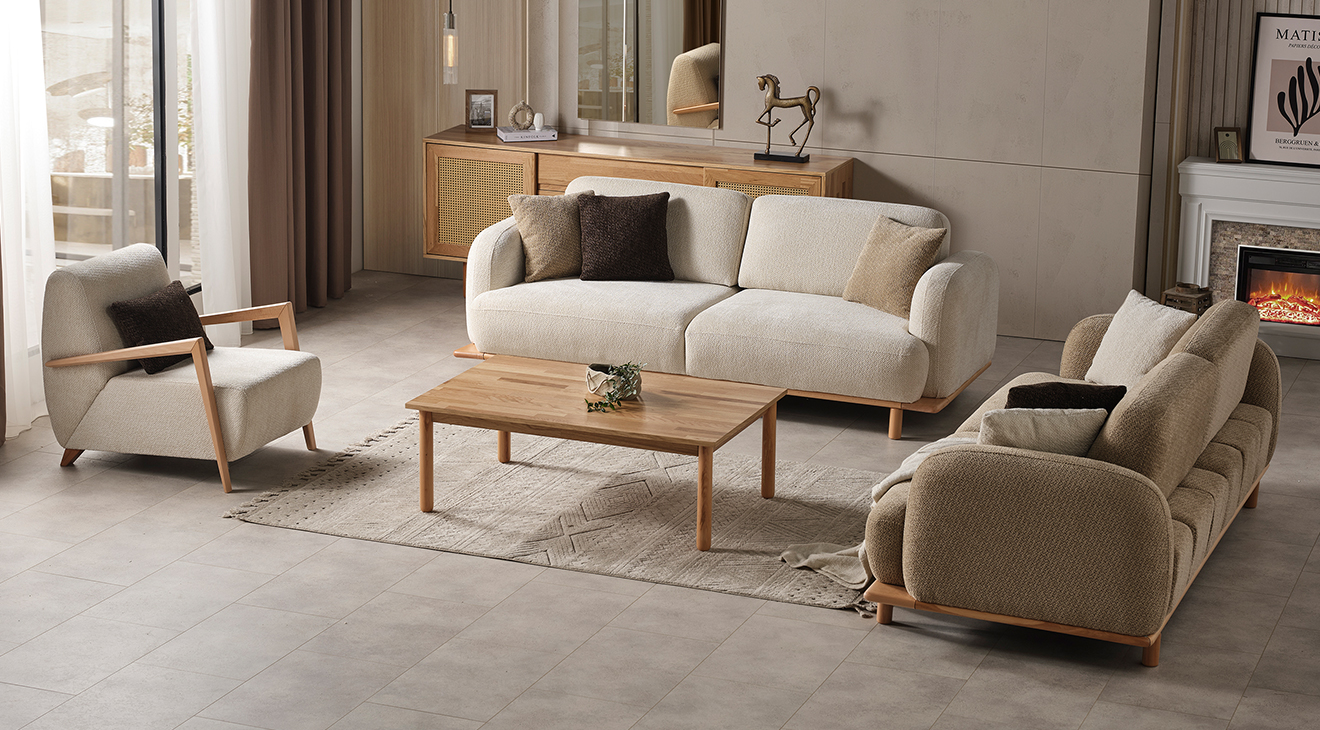 Bohem Yataklı Modern Koltuk Takımı Modern Koltuk Takımı