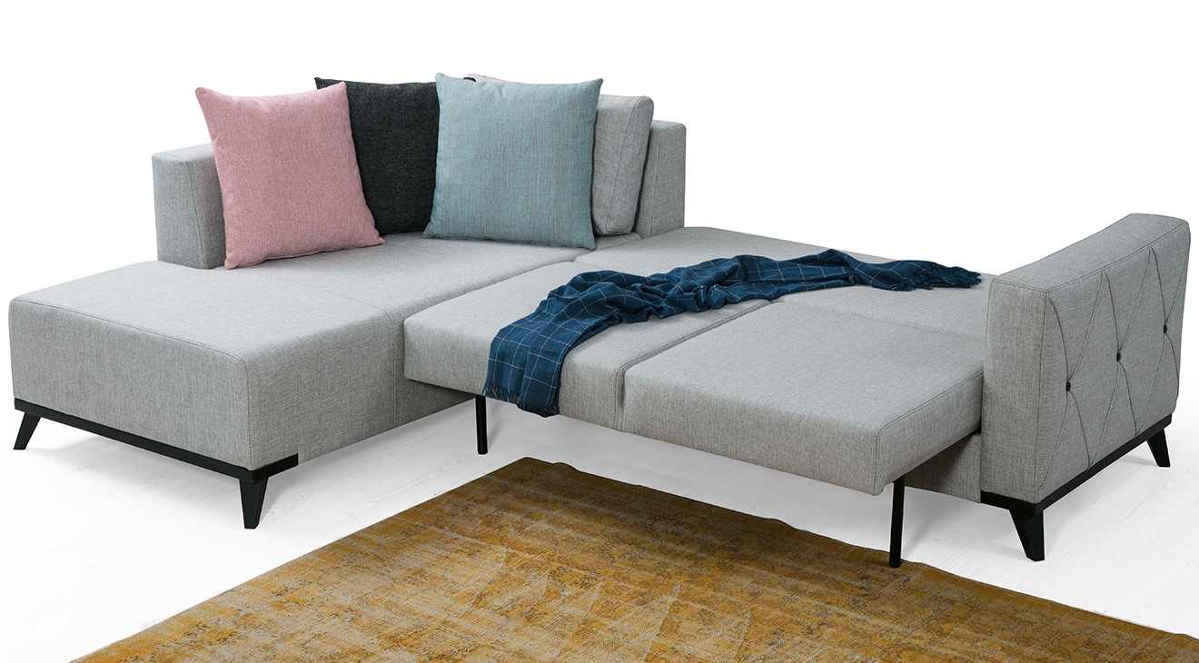 Sahra Yataklı Sandıklı Köşe Koltuk Takımı Yataklı ve Sandıklı Koltuk Takımları