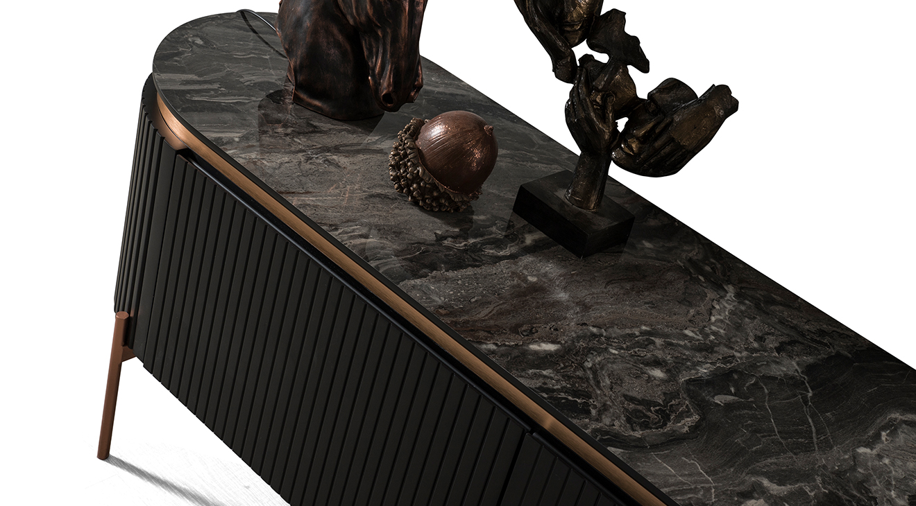 Tesla Metal Ayaklı Tv Ünitesi TV Ünitesi