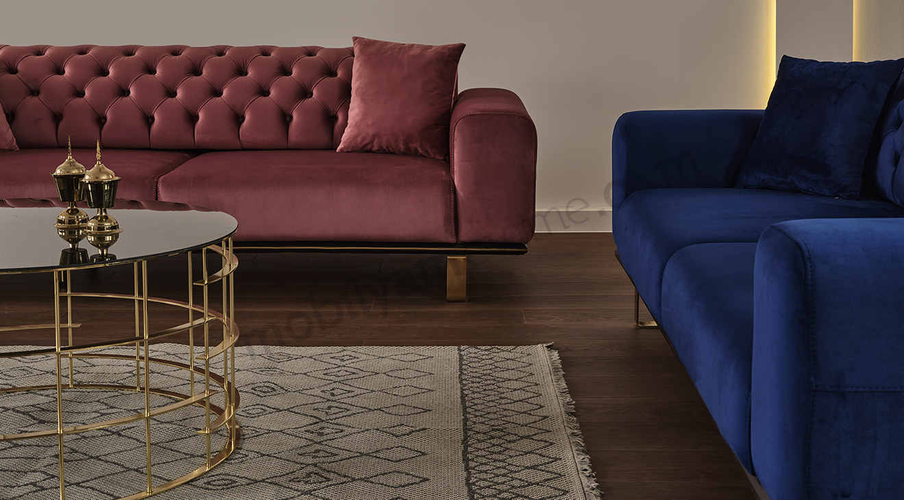 Aydan Metal Ayaklı Koltuk Takımı 3 Koltuk Takımı