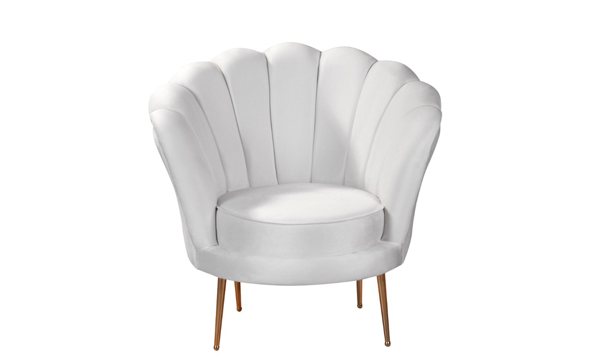 Alaçatı Beyaz Berjer Tekli Koltuk