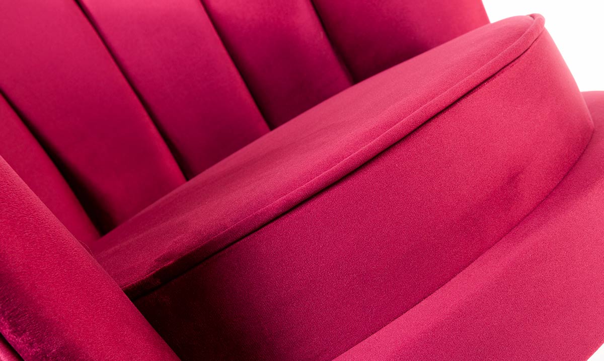 Alaçatı Kırmızı Berjer Tekli Koltuk