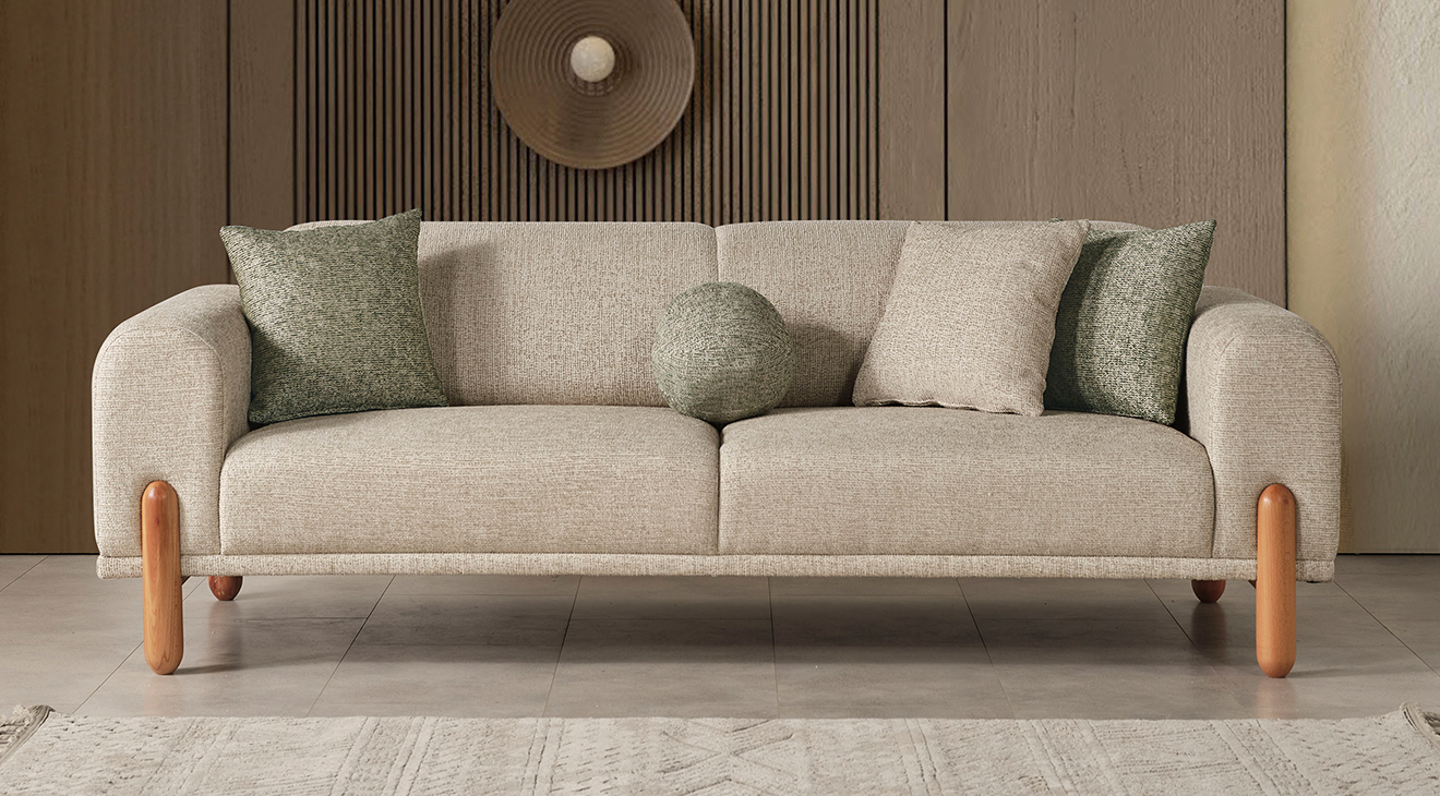 Silver Ahşap Ayaklı Yataklı Koltuk Takımı Yataklı Koltuk Takımları