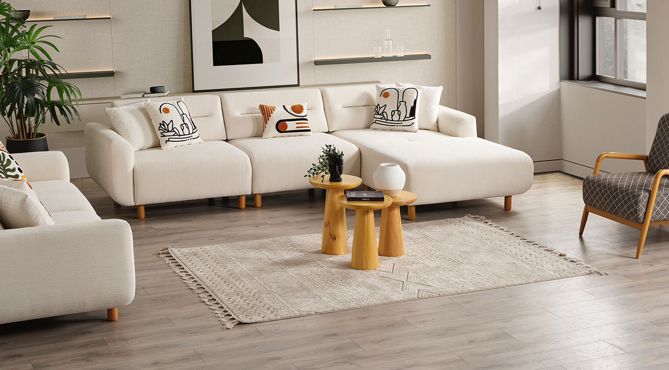 Buğlem Kanepeli Köşe Koltuk Takımı Köşe Koltuk