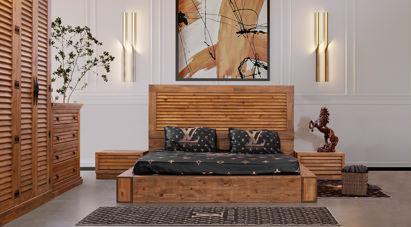 Lotus 6 Kapaklı Yatak Odası Takımı Yatak Odası