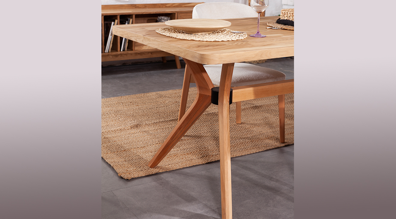 Loft Ceviz Modern Yemek Odası Takımı Yemek Odası