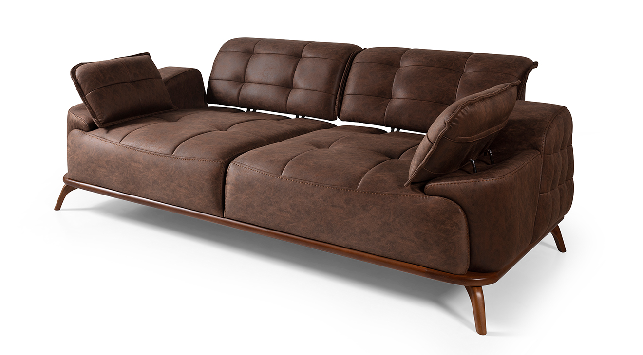 Loft Ahşap Ayaklı Yataklı Koltuk Takımı Yataklı Koltuk Takımları