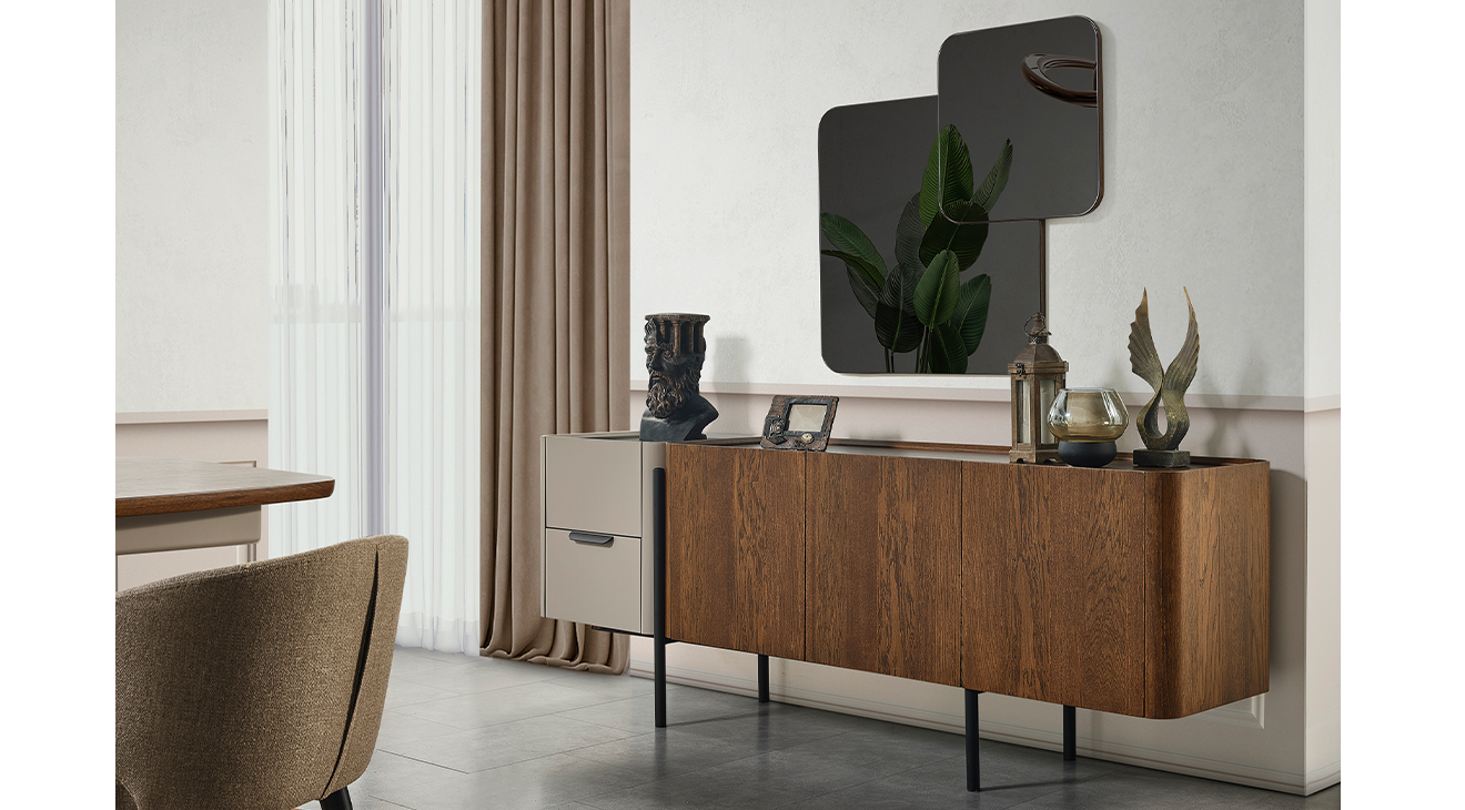 Nobel Ahşap Ayaklı Yemek Odası Takımı Yemek Odası