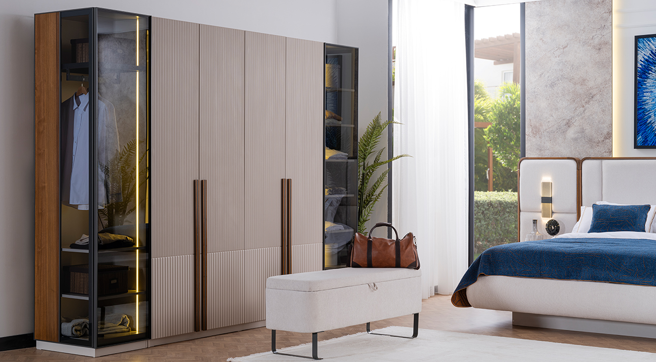 Lina 6 Kapaklı Yatak Odası Takımı Yatak Odası