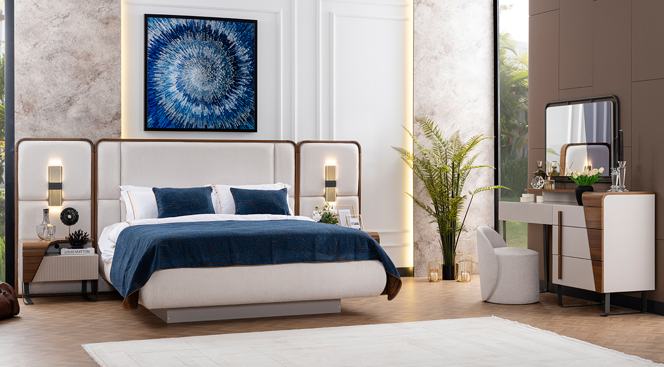 Lina 6 Kapaklı Yatak Odası Takımı Yatak Odası