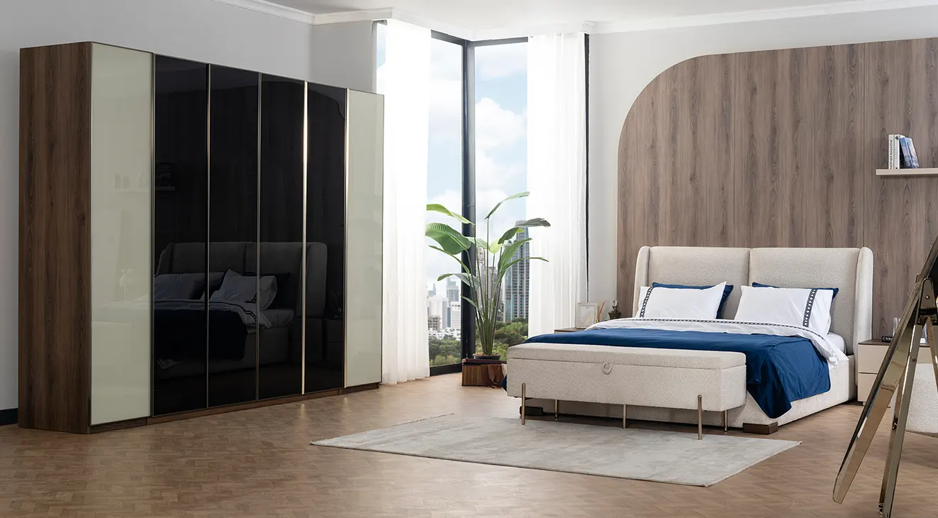 Maya 6 Kapaklı Yatak Odası Takımı Yatak Odası