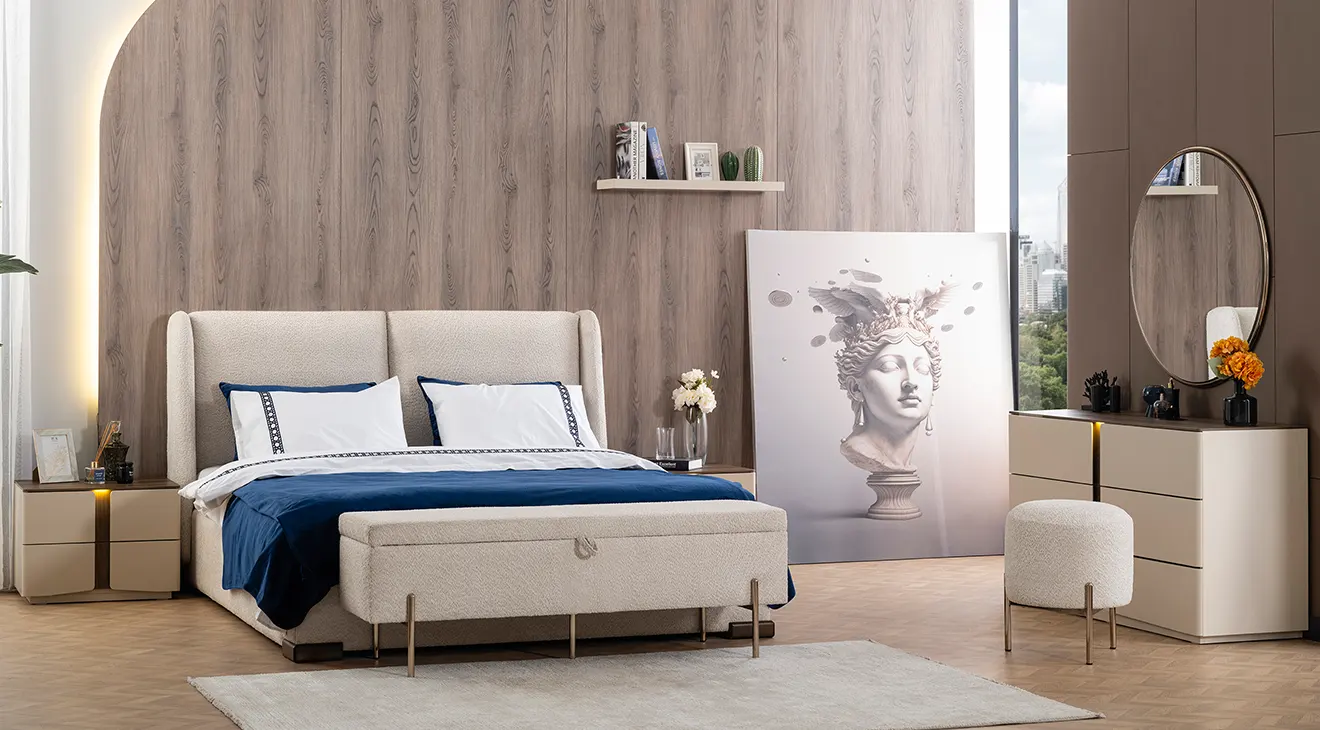 Maya 6 Kapaklı Yatak Odası Takımı Yatak Odası