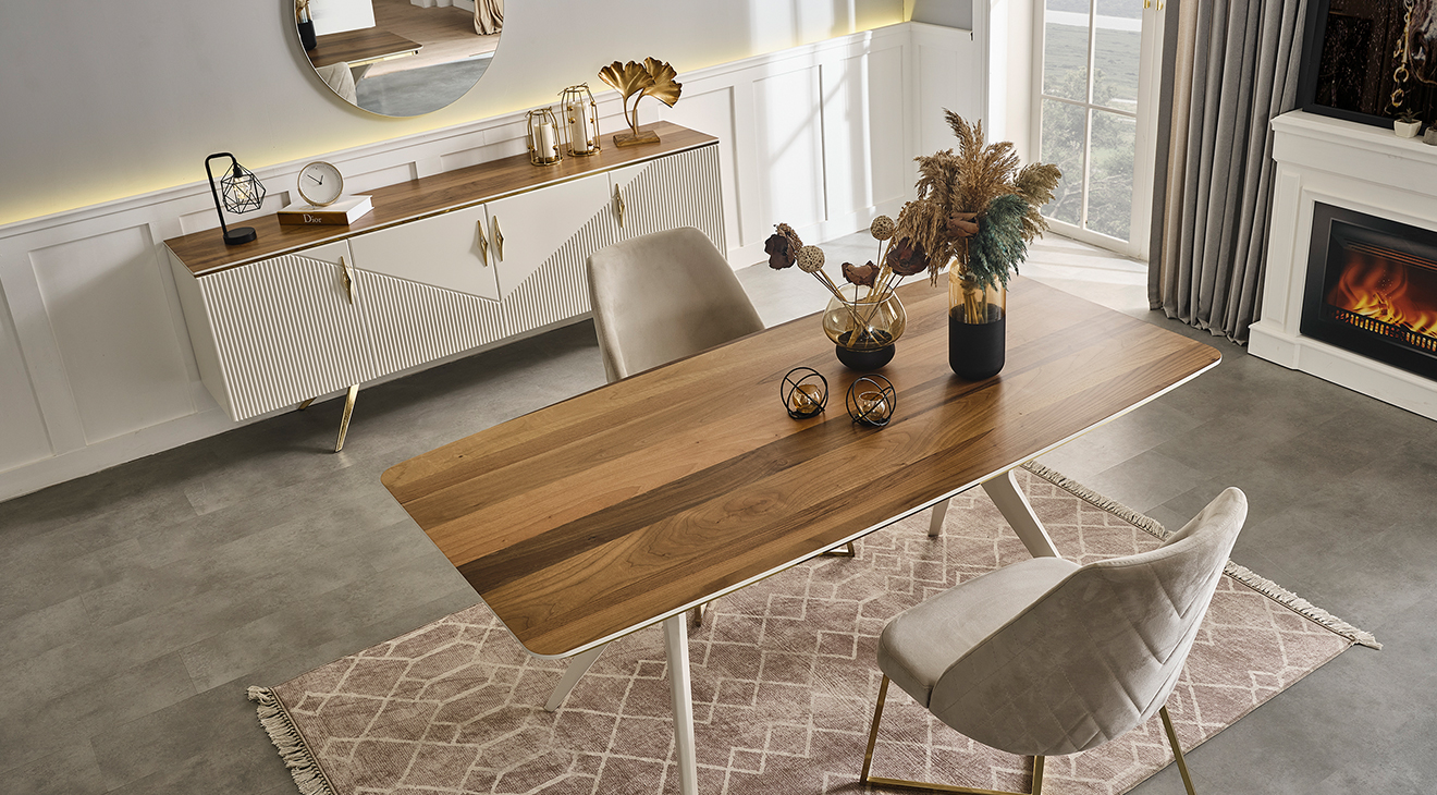 Lüxen Modern Yemek Odası Takımı Yemek Odası