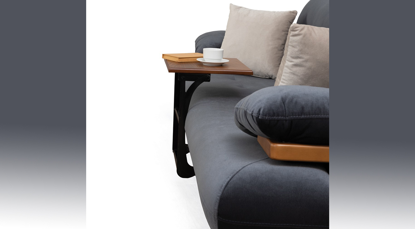 Prada Sehpalı Yataklı Koltuk Takımı Yataklı Koltuk Takımları