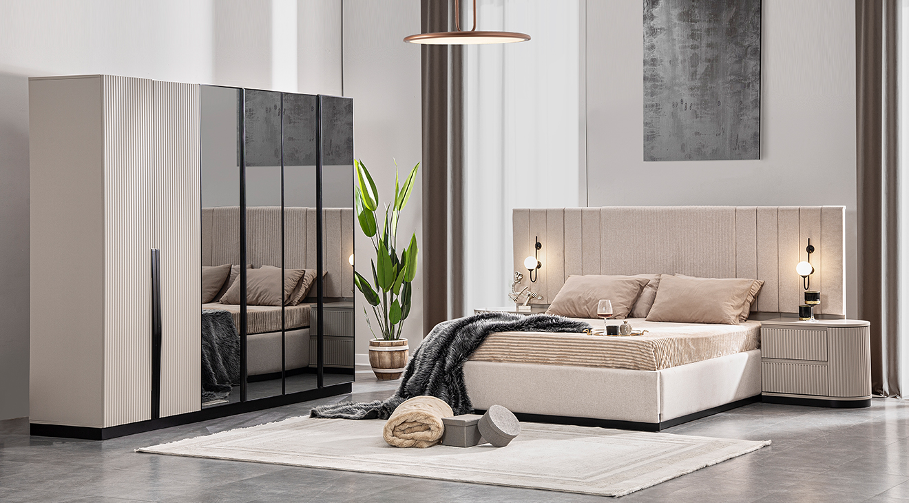 Petra 6 Kapaklı Yatak Odası Takımı Yatak Odası