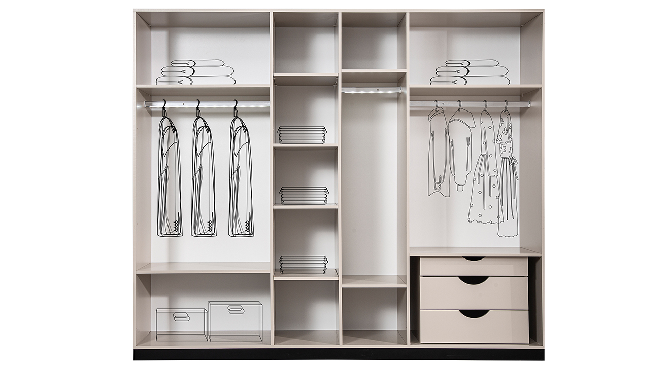 Petra 6 Kapaklı Yatak Odası Takımı Yatak Odası