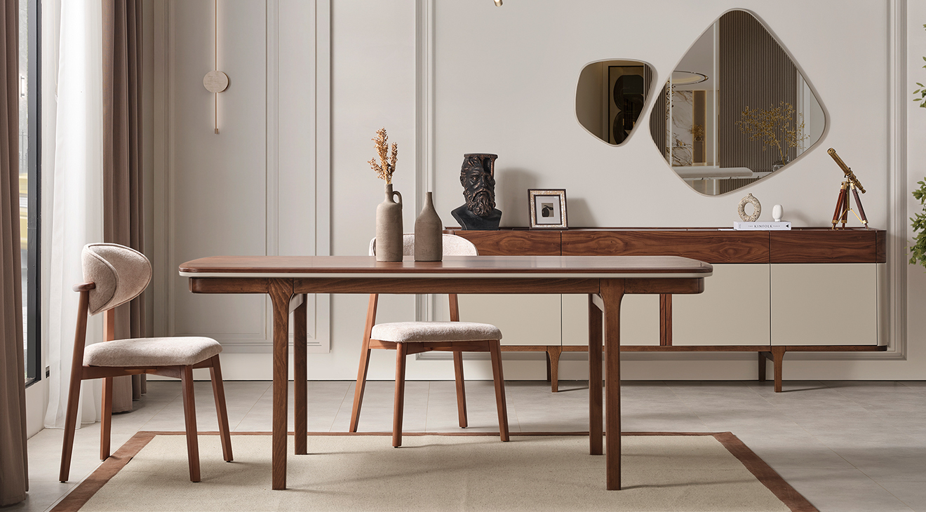 Mirabella Ahşap Ayaklı Yemek Odası Takımı Yemek Odası